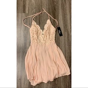 Lulus open back romper-never worn